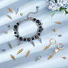 Unicraftale 32Pcs 4 Styles 201 Stainless Steel Pendants FIND-UN0016-20-4