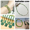 ARRICRAFT 10 Strands 5 Styles Glass Beads Strands GLAA-AR0001-57-5