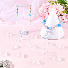 SOFPLATE 20Pcs Glass Bead Cone for Wind Chimes Making GLAA-SP0001-02-4