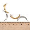 304 Stainless Steel Stud Earrings for Women EJEW-K310-03GP-4