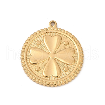 304 Stainless Steel Pendants STAS-C121-37G-1