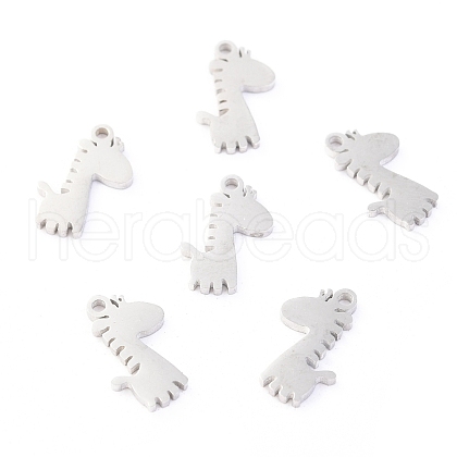 Non-Tarnish 304 Stainless Steel Charms STAS-O142-41P-1