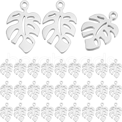 ARRICRAFT 30Pcs 304 Stainless Steel Charms STAS-AR0002-41-1