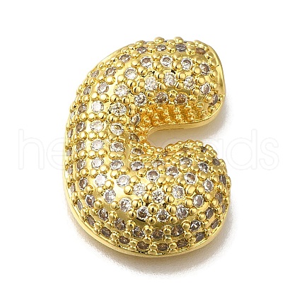 Brass with Cubic Zirconia Pendant KK-Q818-02C-G-1