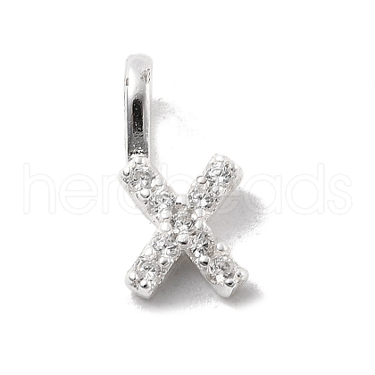 925 Sterling Silver with Cubic Zirconia Charms STER-Q004-01X-S-1