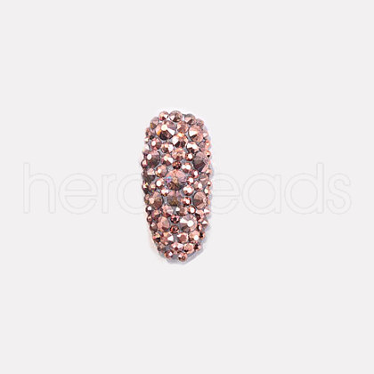 Glass Rhinestone Flat Back Cabochons RGLA-S002-12SS-41-1