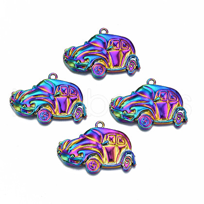 Rainbow Color Alloy Pendants PALLOY-N163-123-NR-1