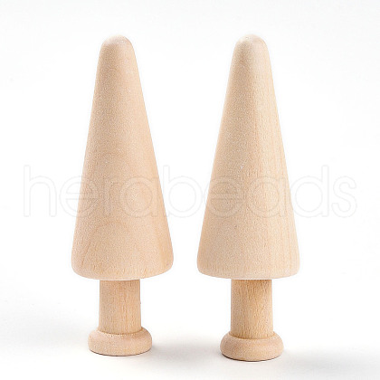 Unfinished Wood Tree Ornaments WOOD-T032-13-1