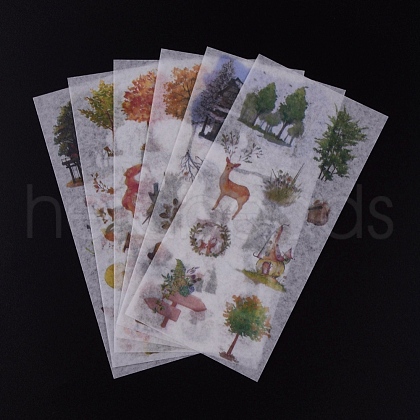 Natural Theme Stickers DIY-L038-A06-1
