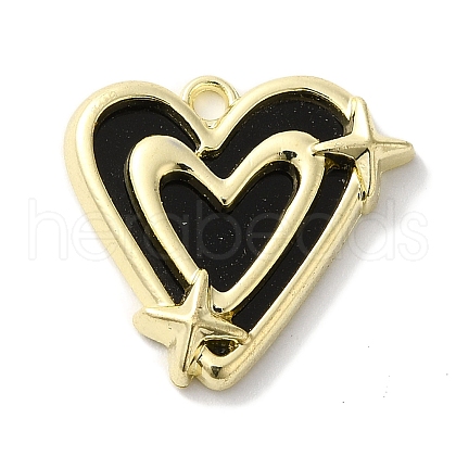 Rack Plating Alloy Pendants FIND-I039-021G-01-1