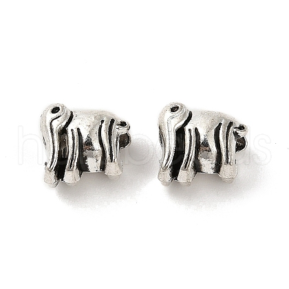 Tibetan Style Alloy European Beads FIND-M047-16AS-1