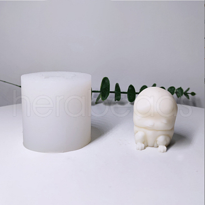 DIY 3D Monster Candle Food Grade Silicone Molds DIY-C058-01D-1