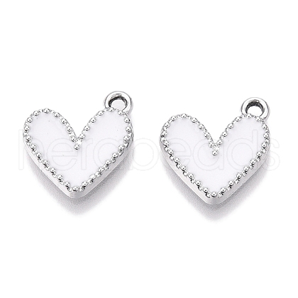 Rack Plating Alloy Enamel Charms ENAM-N056-343P-F-1