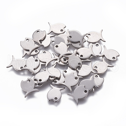 Tarnish Resistant 201 Stainless Steel Charms STAS-L234-059A-1