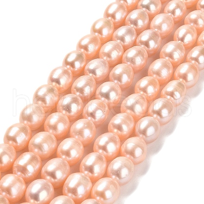 Natural Cultured Freshwater Pearl Beads Strands PEAR-E016-092-1
