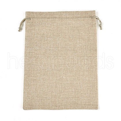 Burlap Packing Pouches Drawstring Bags ABAG-Q050-17x23-01-1