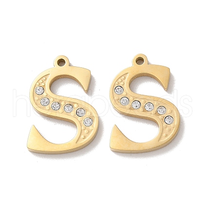 Real 14K Gold Plated 304 Stainless Steel Pendants STAS-L022-157G-S-1