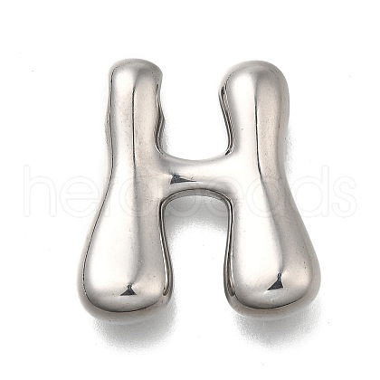 304 Stainless Steel Pendants STAS-S166-02P-08-1