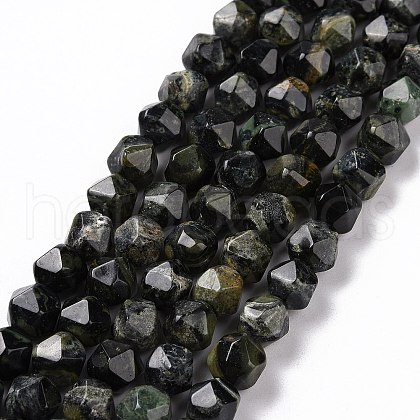 Natural Kambaba Jasper Beads Strands G-G990-B01-1