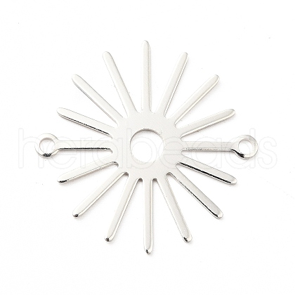 Brass Connector Charms KK-H435-10S-1
