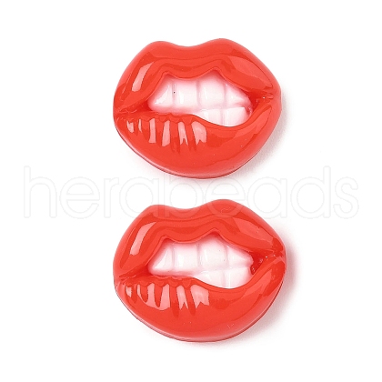 Funny Opaque Resin Cabochons CRES-D312-01A-1