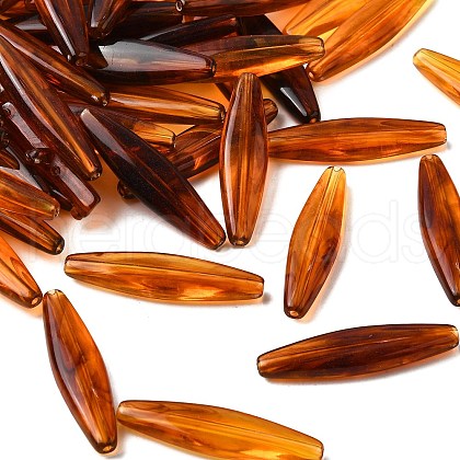 Transparent Acrylic Beads MACR-K359-45I-1