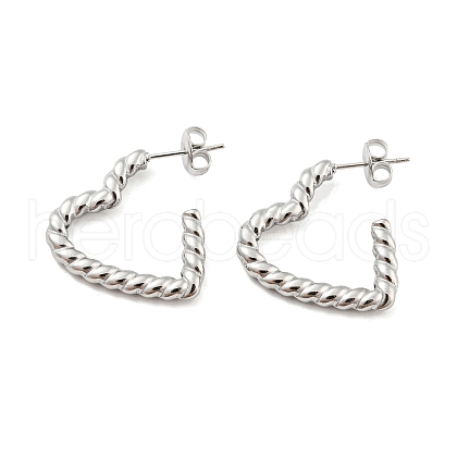 304 Stainless Steel Stud Earring EJEW-C067-14P-1