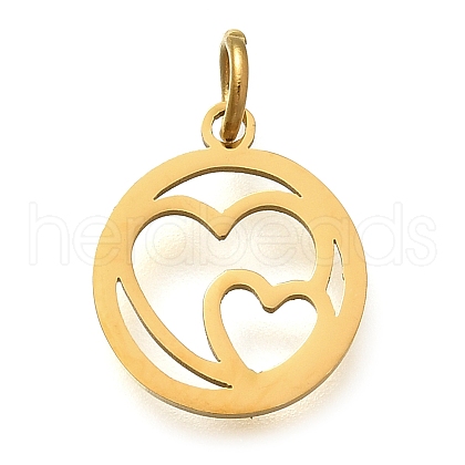 304 Stainless Steel Charms STAS-Z119-08G-1