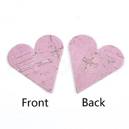 PU Leather Pendants FIND-T020-091-1