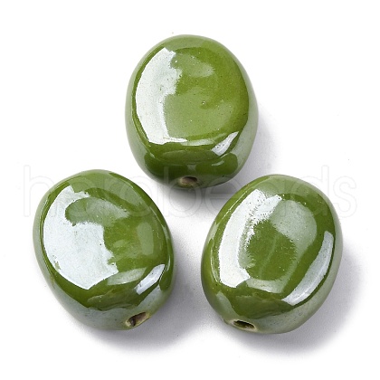 Handmade Polymer Clay Beads PORC-K005-01A-01-1