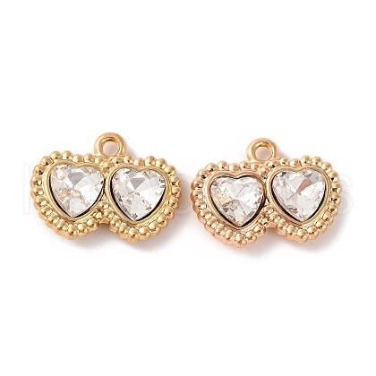 Alloy Crystal Rhinestone Pendants ALRI-M021-03-1