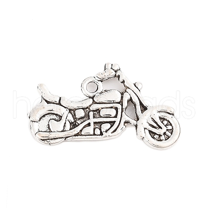 Tibetan Style Zinc Alloy Motorcycle Pendants TIBEP-R334-346AS-RS-1
