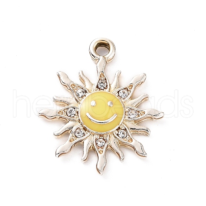 Alloy Enamel Pendants ENAM-P245-01G-02-1