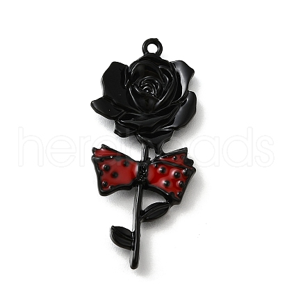 Alloy Enamel Gothic Style Pendants PALLOY-R157-06EB-02A-1