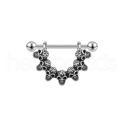 304 Stainless Steel Nipple Rings WG424A2-10-1