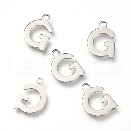 201 Stainless Steel Charms STAS-C021-06P-G-1