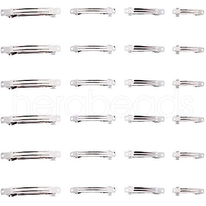 Iron Hair Barrette Findings DIY-PH0018-08-1