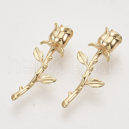 Brass Pendants X-KK-T054-10G-NF-1