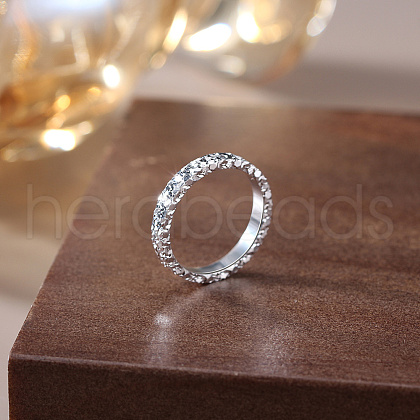 925 Sterling Silver Finger Rings for Women RJEW-A066-01P-1