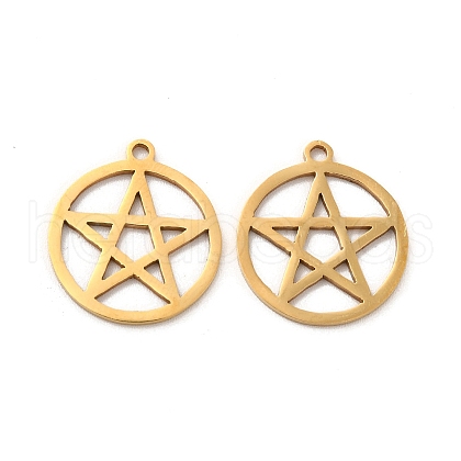 201 Stainless Steel Pendants STAS-K251-072G-1