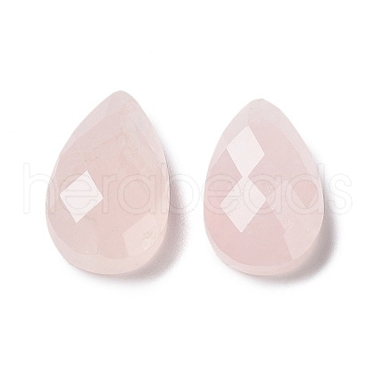 Natural Rose Quartz Cabochons G-F757-F01-A-1