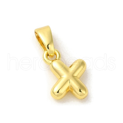 Rack Plating Brass Charms KK-C053-04G-X-1