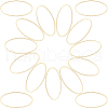 SUNNYCLUE Brass Linking Rings KK-SC0001-24G-1