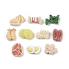 Opaque Resin Cabochons RESI-K043-12-1