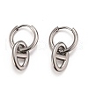Tarnish Resistant Soda Pull Tab Earrings EJEW-JE04398-1