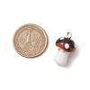 Handmade Lampwork Beads Pendants PALLOY-JF03581-2