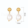Mother's Day Jewellery Pearl Pendant and Earrings Set EC8358-1