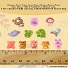Opaque Resin Cabochons RESI-CJC0011-41-9