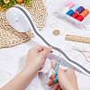 WADORN 25 Yards Reflective Polyester Striped Ribbon DIY-WR0003-74B-4
