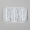 DIY Spaceman Silicone Pendant Molds X-DIY-P006-27-4